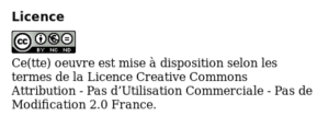 creative commons licence